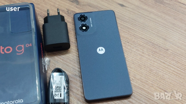 чисто нов смартфон Motorola Moto G04 64GB с гаранция, снимка 2 - Motorola - 52358338