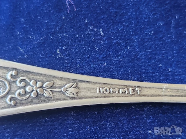 съдче за хайвер, горчица,подправки 3 броя в обков от мелхиор, с поднос + 3 лъжички /посребрени, снимка 8 - Други ценни предмети - 51154710