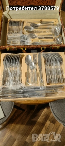 Комплект прибори 72 части, снимка 3 - Сервизи - 54219392