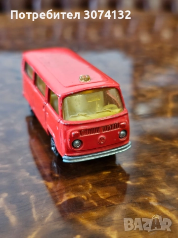 Продавам метална количка VW FOURGON, снимка 4 - Антикварни и старинни предмети - 52505470