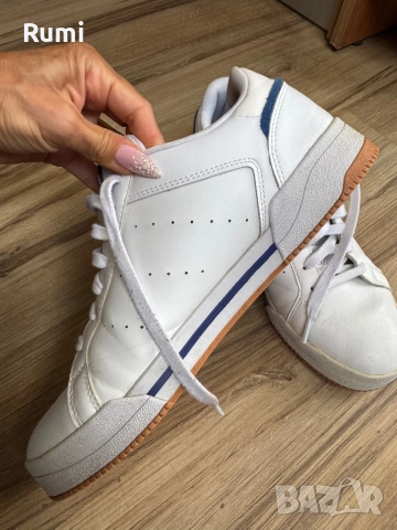Оригинални кожени кецове Аdidas Originals COURT ! 46 н, снимка 3 - Кецове - 52179611