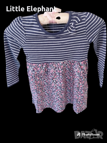 Рокличка за 3-4 год мом райе и розички,колекция"Flowers",Англия/нова