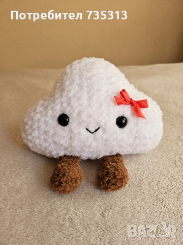 Ръчно плетено Jellycat облаче