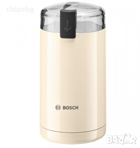 Кафемелачка, Bosch TSM6A017C, Coffee grinder, 180W, up to 75g coffee beans, Cream