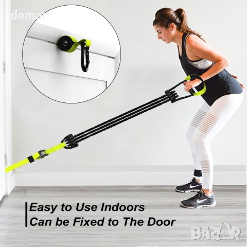 Фитнес ластици за силови тренировки, снимка 7 - Фитнес уреди - 42815638