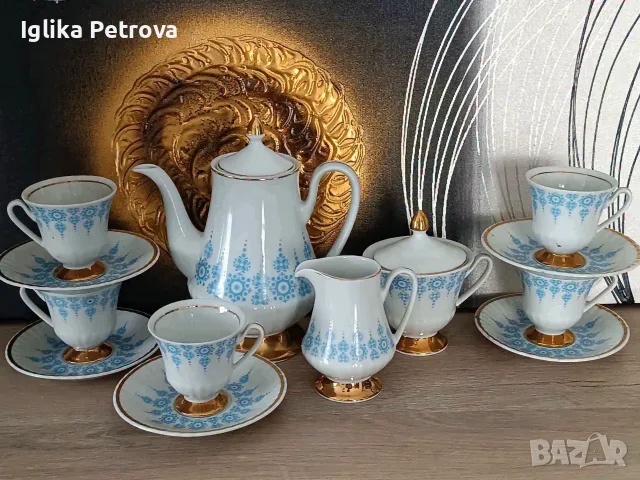 Сервиз Антик от Китка , снимка 4 - Антикварни и старинни предмети - 55840948