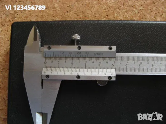 Класически стоманен шублер с нониус, 150 /0,01 mm, 15 лв, снимка 1