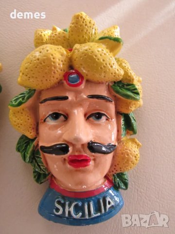 Сет от два броя магнити-мавър от Сицилия, Италия, снимка 5 - Колекции - 47985078