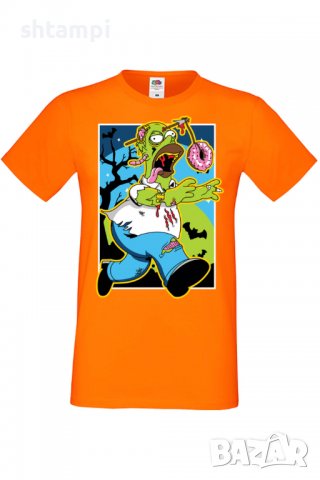 Мъжка тениска The Simpsons Homer Simpson 01,Halloween,Хелоуин,Празник,Забавление,Изненада,Обичаи,, снимка 9 - Тениски - 38136354