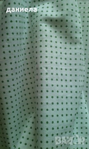 Памучен плат, Дължина 11 метра. Ширина 82см. Продава се целия метраж.