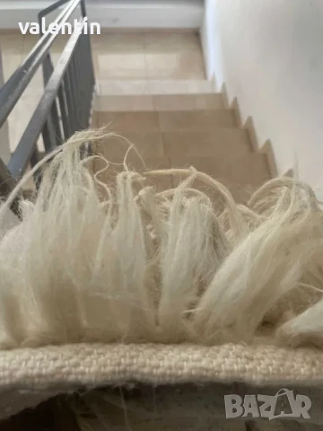 Рядкост: 6 ръчнотъкани китеници от 100% мериносна вълна, снимка 8 - Килими - 51394292