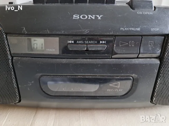CD радиокасетофон Sony CFD-8., снимка 3 - Радиокасетофони, транзистори - 49068603