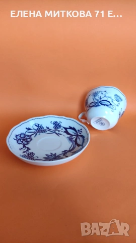 Един прекрасен двоен сет на *Kahla*-ГДР-за чай/дълго кафе, снимка 2 - Сервизи - 53250800