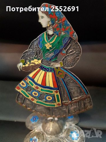 Сребърна фигура , снимка 10 - Антикварни и старинни предмети - 31420351