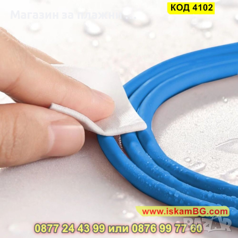 USB към Микро USB кабел със силиконово покритие 120W - КОД 4102, снимка 3 - Друга електроника - 44713935
