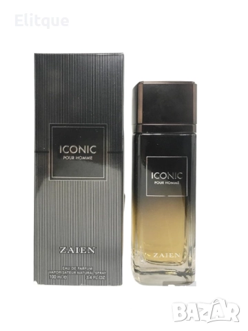 Мъжки парфюм ICONIC Pour Homme ZAIEN 100 ml, снимка 7 - Мъжки парфюми - 52854111