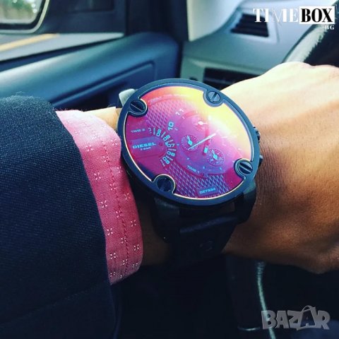Diesel DZ7334 Little Daddy SBA Oversized. Нов мъжки часовник, снимка 3 - Мъжки - 38833131