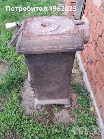 Печка на дърва ПАРТАМЪ 1936 година, снимка 9 - Антикварни и старинни предмети - 52616000