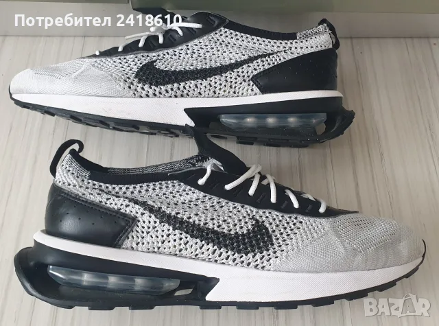 Nike Air Max Flyknit Mens Size 46 /30см UK 11 US 12 ОРИГИНАЛ! Мъжки Маратонки, снимка 3 - Маратонки - 55678687