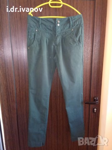 ONLY тъмнозелен панталон , снимка 1 - Панталони - 22974286