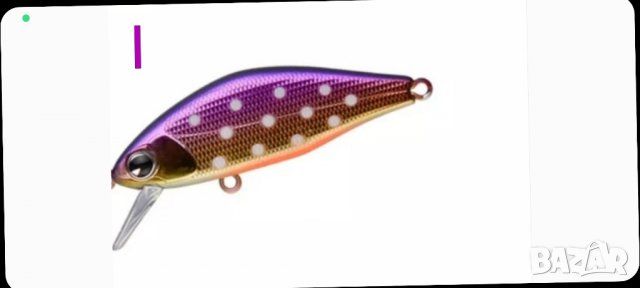 Воблер за пъстърва  за бързотечаща вода45mm, 4.0gr, 4,5cm trout wobbler lure, снимка 4 - Въдици - 38276910