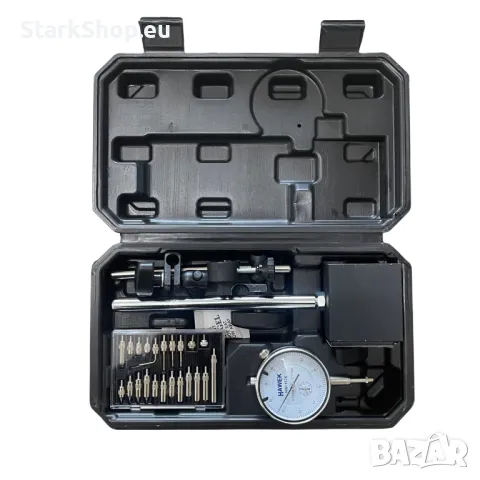 Магнитна стойка и индикаторен часовник HAWEK 0-10 мм, снимка 9 - Други инструменти - 50005148