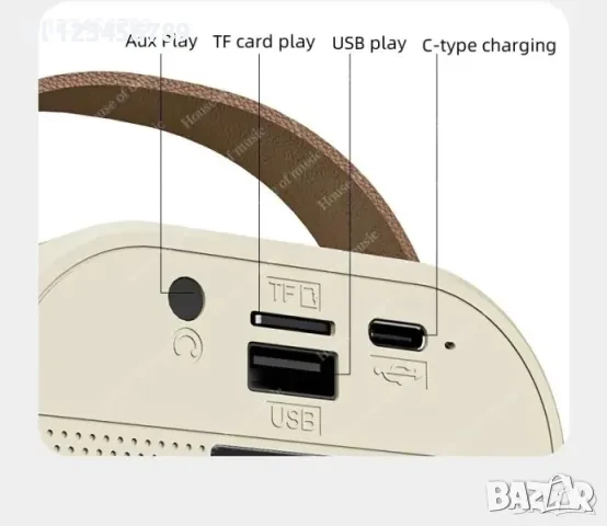 K12 Мини Bluetooth високоговорител С 2 караоке микрофона, снимка 4 - Микрофони - 50854115