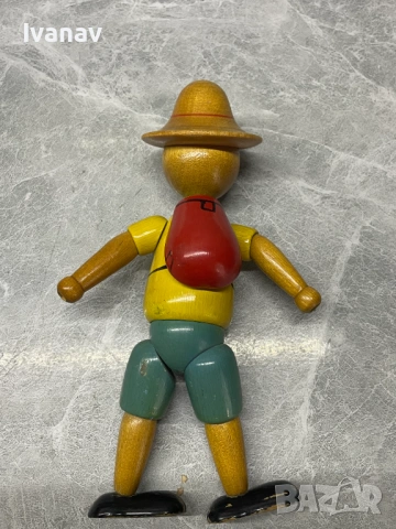 Дървено момче играчка СССР, снимка 2 - Антикварни и старинни предмети - 53982951