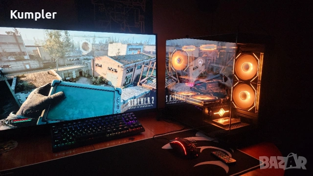 Мощен гейминг компютър Ryzen 5 5600 / RX 6600 XT + пълен комплект, снимка 2 - Геймърски - 53056249