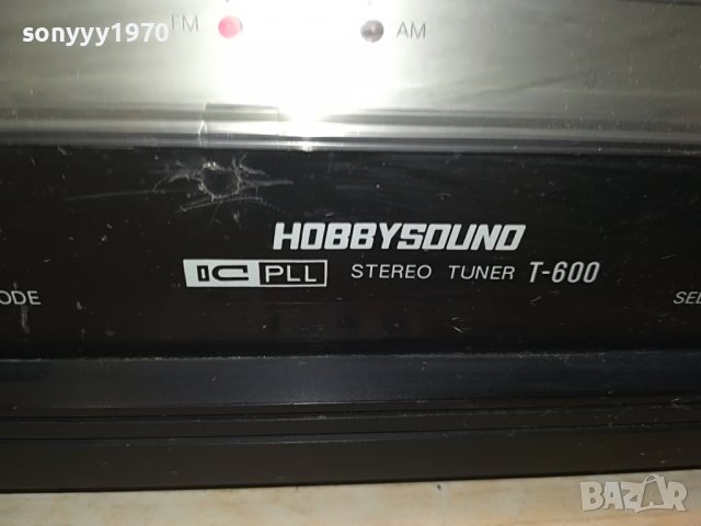 HOBBYSOUND T-600 TUNER 2408221229, снимка 10 - Ресийвъри, усилватели, смесителни пултове - 37786632
