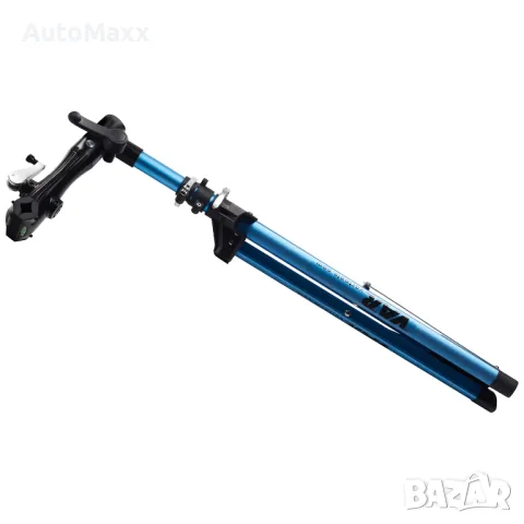 Сгъваема алуминиева стойка за ремонт VAR PR-85000 - синя

, снимка 3 - Велосипеди - 50269707