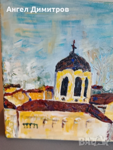 Маслена картина платно , снимка 6 - Картини - 51608837