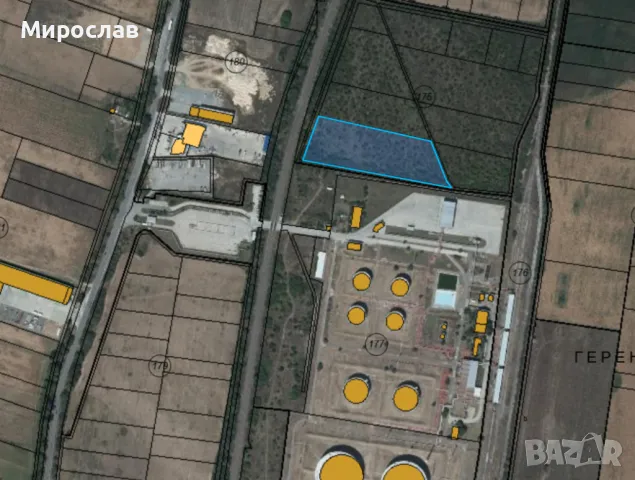 Продава ПАРЦЕЛ, Стара Загора Нефтобаза