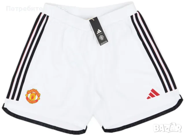 НОВИ Шорти на Manchester United Сезон 2023-24 Authentic Player Version Размер XS 