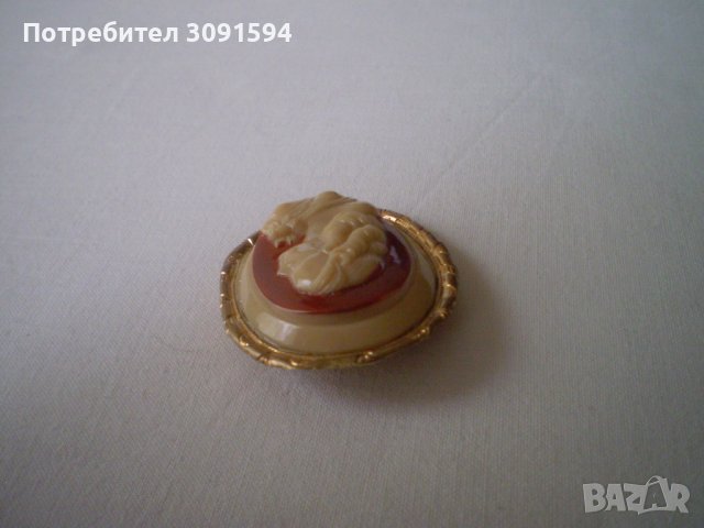 брошка -игла с викторианска жена-камея , снимка 11 - Антикварни и старинни предмети - 40403157