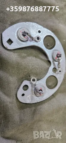 Ретро СССР Алтернатор Ваз Лада Жигули Жигула Диоден блок  диодна плочка руска руско соц , снимка 4 - Части - 50179892