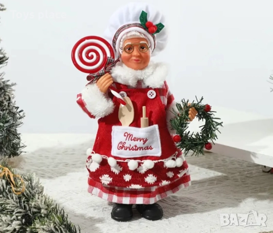 Баба Коледа Коледна декоративна фигура