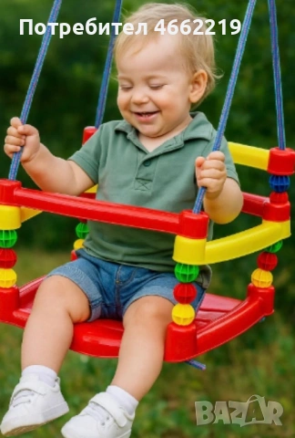 Детска пластмасова люлка, снимка 3 - Други - 53911866