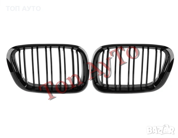 Двойни Бъбреци БМВ BMW Х5 Х6 1999 - 2003 Черен Гланц Решетки, снимка 4 - Аксесоари и консумативи - 54146480
