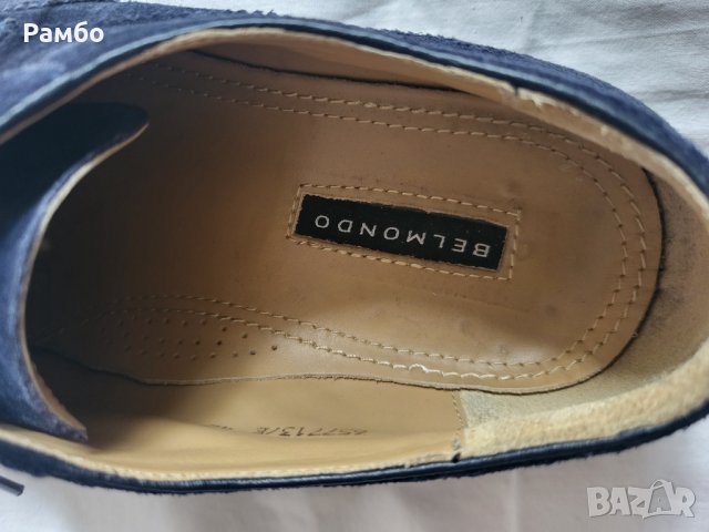 Belmondo - Межки обувки, снимка 5 - Спортно елегантни обувки - 42810588