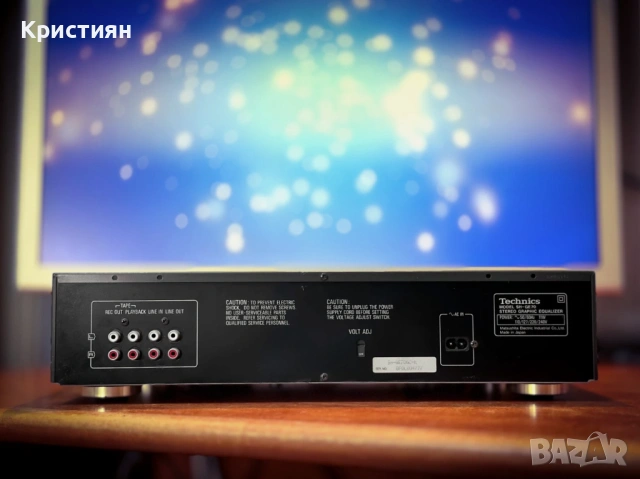 Еквилайзер Technics SH-GE70, снимка 4 - Ресийвъри, усилватели, смесителни пултове - 54119448