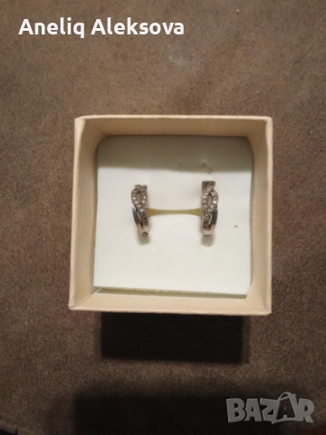 Продавам сребърни обеци , снимка 1