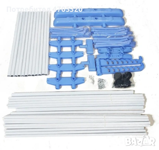 Сгъваем сушилник за дрехи на колелца – практична стойка за сушене на пране, снимка 9 - Сушилници - 53126772