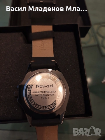 Часовник Novatti, нов, снимка 4 - Мъжки - 54006505
