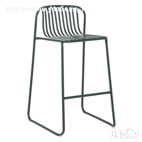 Метален бар стол различни цветове за външен бар,за градинско заведение,стол за басейн/плаж, снимка 7 - Градински мебели, декорация  - 50024429