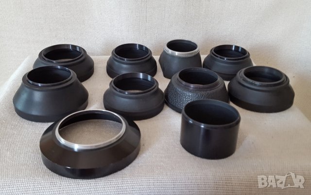 Продавам твърди и гумени сенници - М49,М67 и други, снимка 3 - Обективи и филтри - 29360174