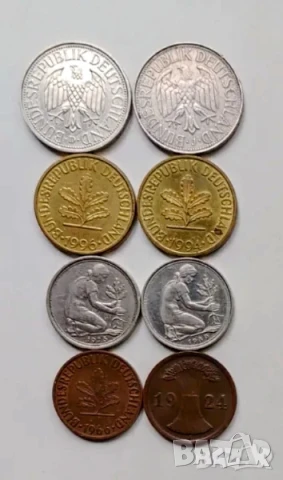Монети Германия , снимка 2 - Нумизматика и бонистика - 50724608