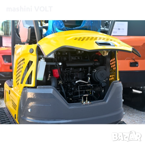 Мини багер 2 тона, NT-E20, с навес, снимка 7 - Индустриална техника - 52153833