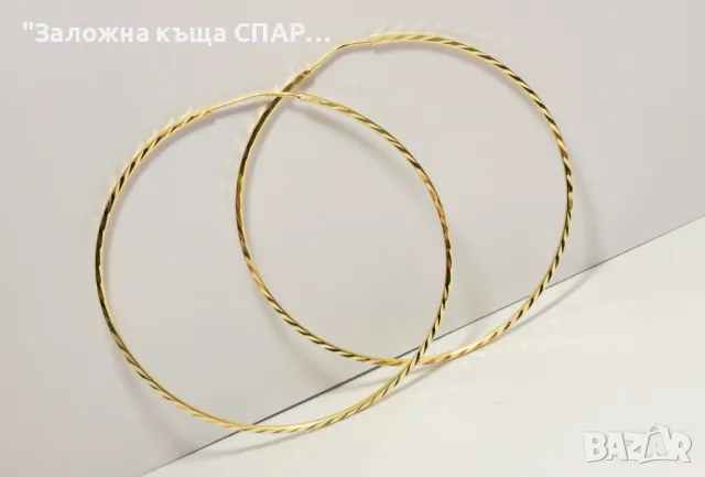 Нови Дамски обеци-4.49гр., снимка 1