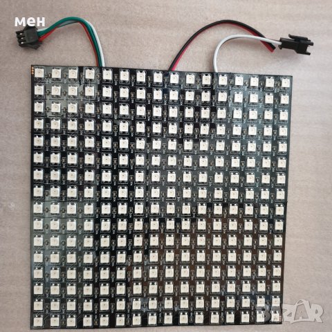  WS2812 matrix: 8x8, Намалени 16x16, 8x32 , снимка 3 - Друга електроника - 34291397